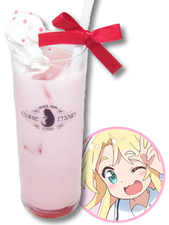 『私に天使が舞い降りた！』カフェ「姫坂乃愛」ドリンク￥500＋税（C）椋木ななつ・一迅社／わたてん製作委員会