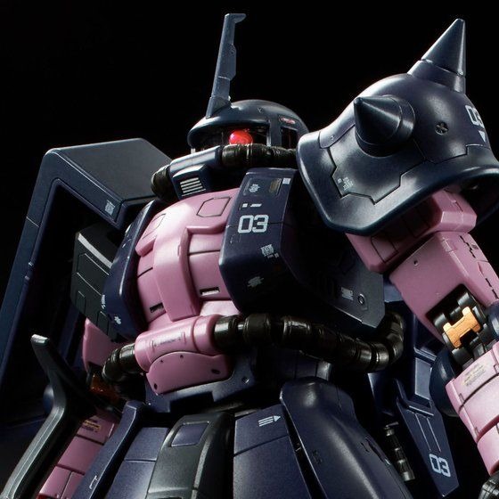 「RG 1/144 MS-06R-1A 黒い三連星専用ザクII」3,240円（税込）（C）創通・サンライズ