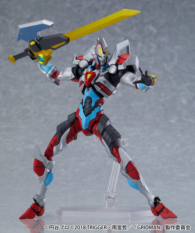 「figma グリッドマン」6,800 円（税込）（C）円谷プロ （C）2018 TRIGGER・雨宮哲／「GRIDMAN」製作委員会