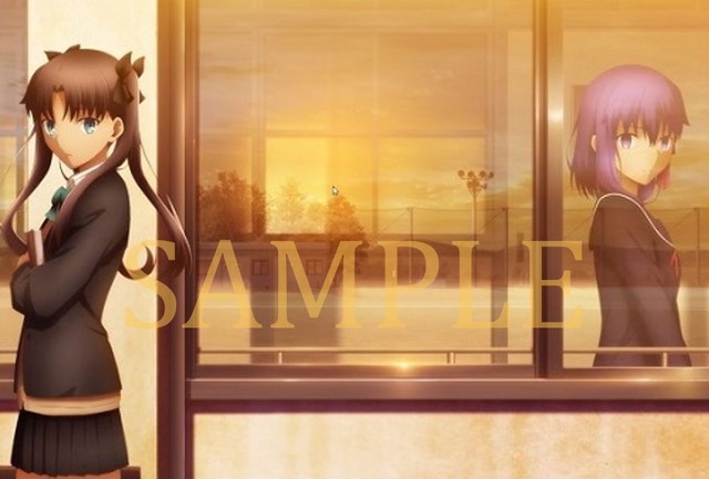 劇場版『「Fate/stay night [Heaven's Feel]」II.lost butterfly』「第3週目来場者特典」#1 遠い夕暮れ（C）TYPE-MOON・ufotable・FSNPC