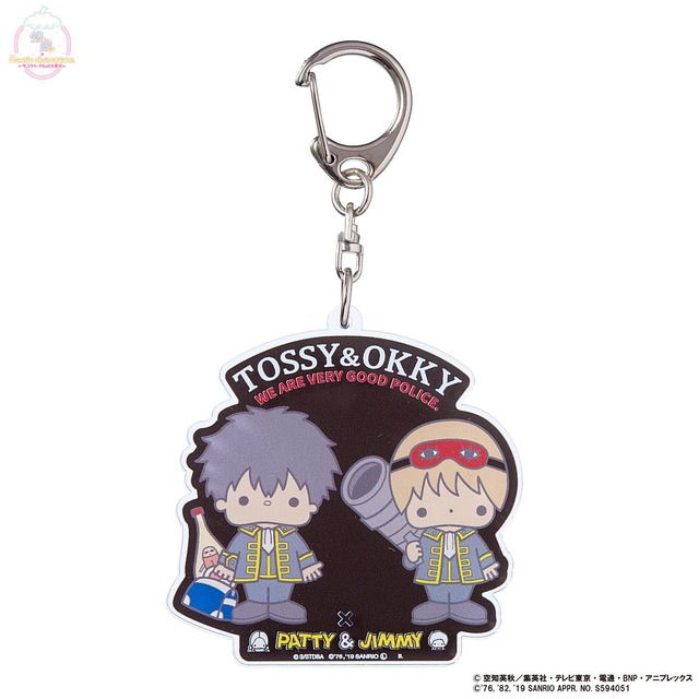 銀魂×Sanrio characters アクリルキーホルダー 864円(税込)(送料・手数料別途)（C）空知英秋／集英社・テレビ東京・電通・BNP・アニプレックス（C）1976, 1982, 2018 SANRIO CO.,LTD.