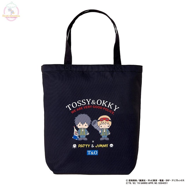 銀魂×Sanrio characters　トートバッグ3,780円(税込)(送料・手数料別途)（C）空知英秋／集英社・テレビ東京・電通・BNP・アニプレックス（C）1976, 1982, 2018 SANRIO CO.,LTD.