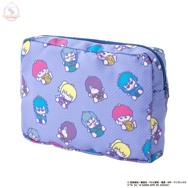 銀魂×Sanrio characters　ポーチ2,160円(税込)(送料・手数料別途)（C）空知英秋／集英社・テレビ東京・電通・BNP・アニプレックス（C）1976, 1982, 2018 SANRIO CO.,LTD.