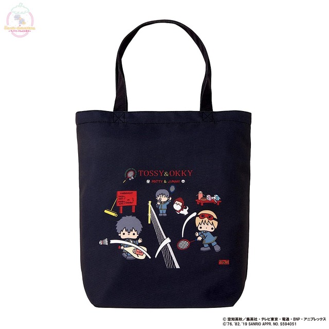 銀魂×Sanrio characters　トートバッグ3,780円(税込)(送料・手数料別途)（C）空知英秋／集英社・テレビ東京・電通・BNP・アニプレックス（C）1976, 1982, 2018 SANRIO CO.,LTD.