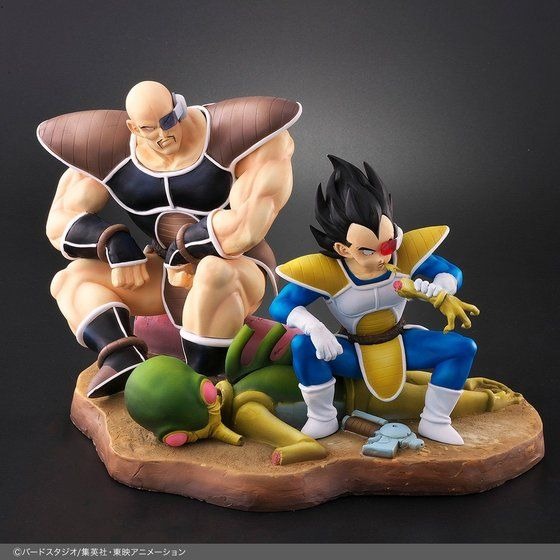 「ドラゴンボールアライズ　ベジータ＆ナッパ　通常カラー」27,000円（税込）（C）バードスタジオ／集英社・東映アニメーション