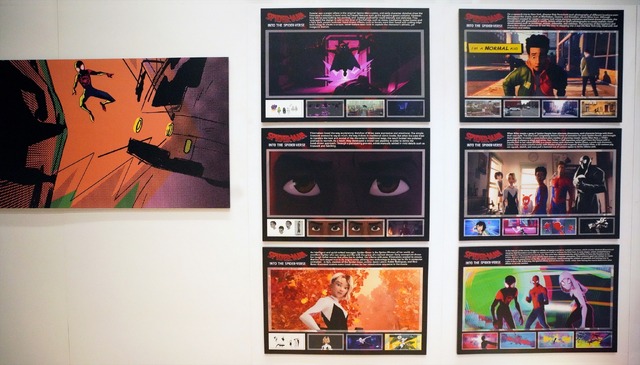 「The『スパイダーマン：スパイダーバース』Experience」Contents.3 アートワーク展示