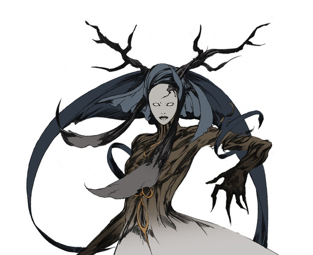 『Fairy gone フェアリーゴーン』マーリヤ・ノエルの妖精“アッシュクラッド”（C）2019 Five fairy scholars ／ フェアリーゴーン製作委員会