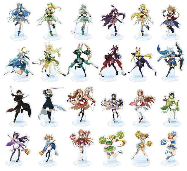 「一番くじ ソードアート・オンライン GAME PROJECT 5th Anniversary Part3」E賞：アクリルスタンド コード・レジスタ(全24種)約8cm～10cm 1回800円（税込）（C）2017 川原 礫／ＫＡＤＯＫＡＷＡ　アスキー・メディアワークス／SAO-A Project（C）KEIICHI SIGSAWA/REKI KAWAHARA（C）BANDAI NAMCO Entertainment Inc.