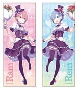 【A賞】フェイスタオル2種　くじ1回700円（税込） （C） 長月達平・株式会社KADOKAWA刊／Re:ゼロから始める異世界生活製作委員会