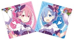 【S賞】アップリケクッション2種 くじ1回700円（税込） （C） 長月達平・株式会社KADOKAWA刊／Re:ゼロから始める異世界生活製作委員会