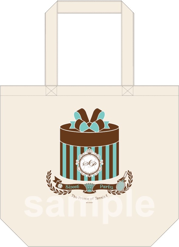 「チョコマシュマロくじ」景品 A3トートバッグ(全1種)  / 1回 500円（税込）（C）許斐 剛／集英社・ＮＡＳ・新テニスの王子様プロジェクト