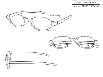 アンダーリムフレーム（c） 2013 メガネブ！プロジェクト／メガネブ！製作委員会
