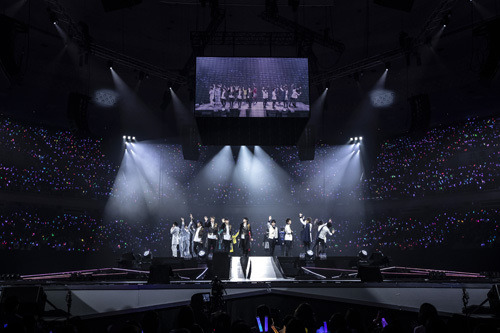 「あんさんぶるスターズ！ Starry Stage 2nd ～in 日本武道館～」全体スチール（C）2018 Happy Elements K.K／あんスタ！スタステ製作委員会