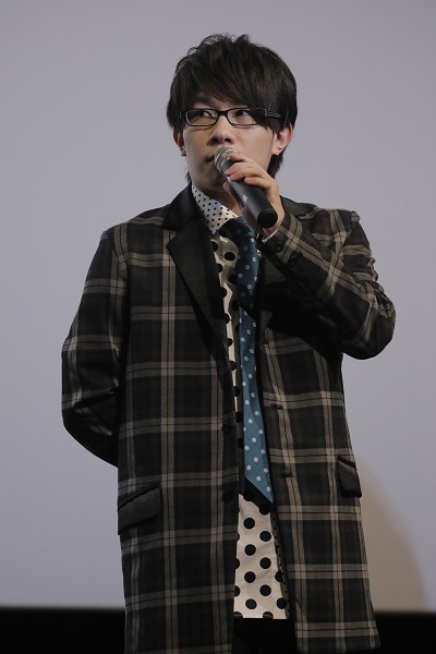 「『ユーリ!!! on ICE』TVシリーズ一挙劇場上映 舞台挨拶 勝生勇利役 豊永利行」（Ｃ）はせつ町民会／ユーリ!!! on ICE 製作委員会