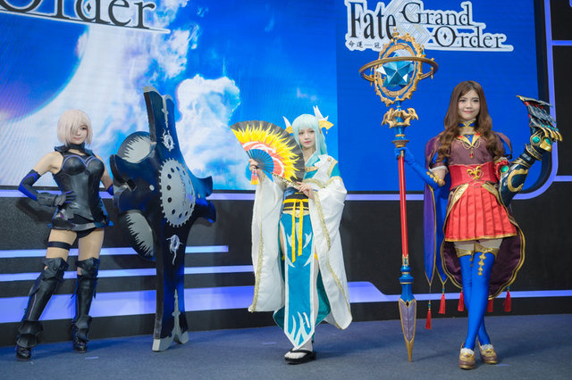 『FGO』ブースはファンとの距離が近い体験型！麗しきコスプレイヤーに愛らしい着ぐるみも【台北ゲームショウ2019】