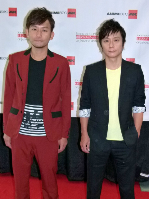 初の海外公演に臨むポルノグラフィティ