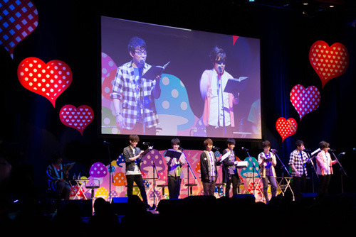 『ヤリチン☆ビッチ部』スペシャルイベント「私立モリモーリ学園 ちょっと早めの聖★バレンタインパーティー」スチール（C）おげれつたなか/幻冬舎コミックス・私立モリモーリ学園