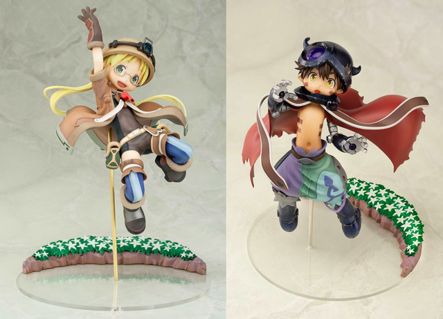 スケールフィギュア「メイドインアビス」各12,500円（税抜）（C） 2017 つくしあきひと・竹書房／メイドインアビス製作委員会