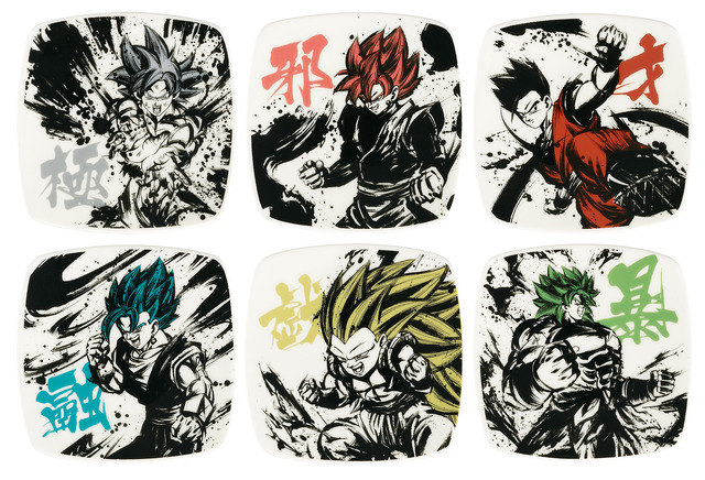 H賞：スクエア小皿（C）バードスタジオ／集英社・フジテレビ・東映アニメーション（C）BANDAI NAMCO Entertainment Inc.