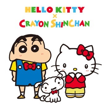 「クレヨンしんちゃん」×「ハローキティ」（C）1976, 2019 SANRIO CO., LTD.（C）臼井儀人／双葉社・シンエイ・テレビ朝日・ADK