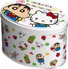 プリントクッキー　1000円＋税（C）1976, 2019 SANRIO CO., LTD.（C）臼井儀人／双葉社・シンエイ・テレビ朝日・ADK