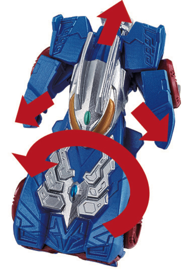 「アタック変形 ウルトラビークル」各734円（税込）（C）円谷プロ