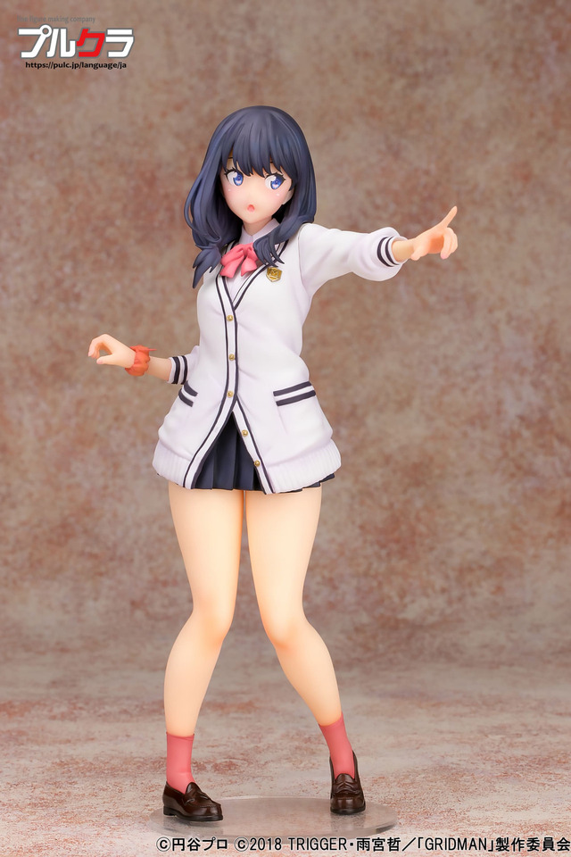 「SSSS.GRIDMAN 1/6スケール『宝多六花』PVC製塗装済完成品」13,800円（税抜）（C）円谷プロ（C）2018 TRIGGER・雨宮哲／「GRIDMAN」製作委員会