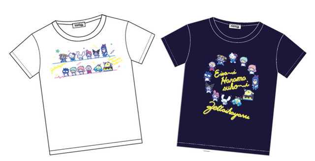 「ポプテピピック×サンリオキャラクターズ」Ｔシャツ：(4種類)各2,800円＋税（C）Ｏ/Ｔ・Ｋ（C）'76,'84,'93,'96,'01,'05,'19 SANRIO CO., LTD. APPROVAL NO.Ｓ593879