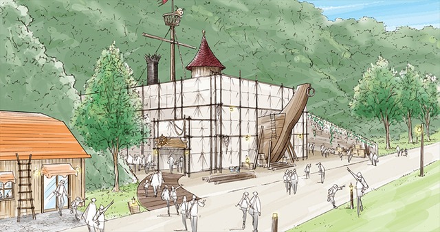 「ムーミンバレーパーク」海のオーケストラ号（C）Moomin Characters TM