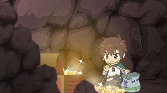 『異世界かるてっと』『このすば』ver.(C)異世界かるてっと／KADOKAWA