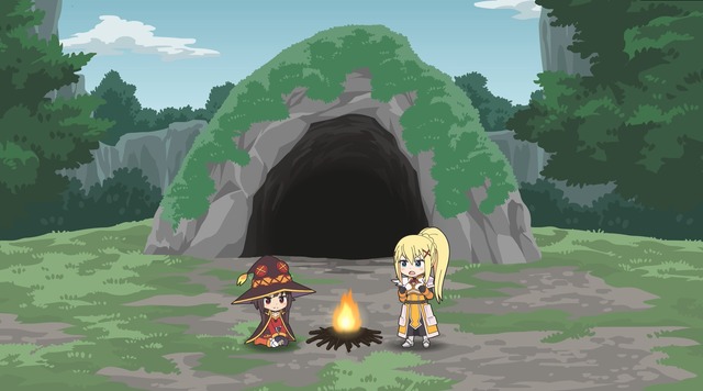 『異世界かるてっと』『このすば』ver.(C)異世界かるてっと／KADOKAWA