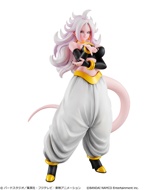 「ドラゴンボールギャルズ人造人間21号 変身Ver.」11,800円（税別）（C）バードスタジオ／集英社・フジテレビ・東映アニメーション　（C）BANDAI NAMCO Entertainment inc.