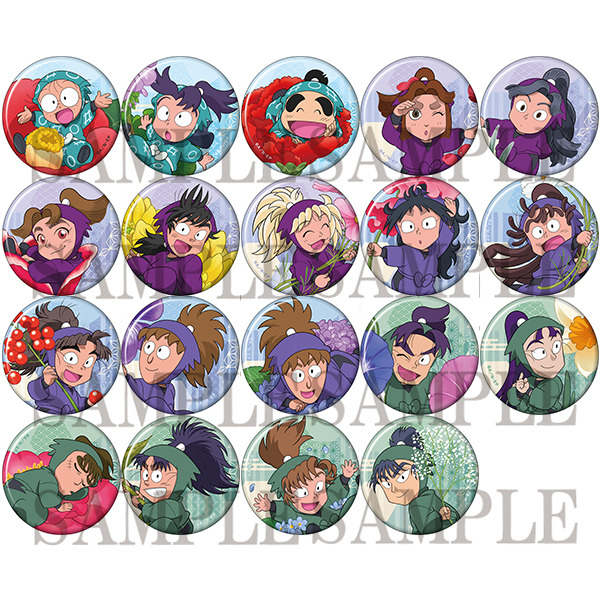 「忍たま乱太郎＠ダッシュストア」キャラバッジコレクション（全19種）1パック400円＋税（C）尼子騒兵衛／NHK・NEP