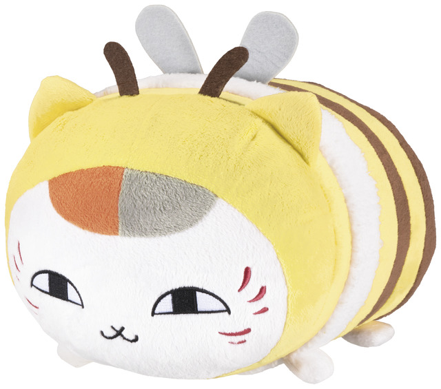 「一番くじ 夏目友人帳～みつばちニャンコ先生の甘いひととき～」B賞：でっかいのせこっとぬいぐるみ　1回620円（税込）（C）緑川ゆき・白泉社／「夏目友人帳」製作委員会