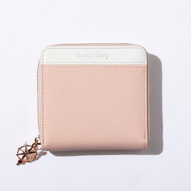 木之本桜モデル バイカラーハーフウォレット（パステルピンク）11,000円（税別）（C）CLAMP・ST・講談社／NHK・NEP