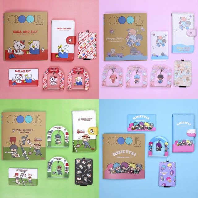 『銀魂×サンリオキャラクターズ』コラボグッズ（C）空知英秋／集英社・テレビ東京・電通・BNP・アニプレックス（C）'76, '82, '19 SANRIO APPR. NO.S594370