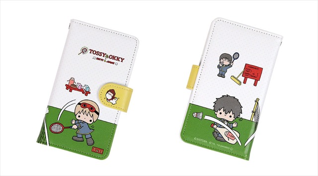 『銀魂×サンリオキャラクターズ』コラボグッズ「手帳型スマートフォンケース（4種）」価格：各3,500円＋税（C）空知英秋／集英社・テレビ東京・電通・BNP・アニプレックス（C）'76, '82, '19 SANRIO APPR. NO.S594370