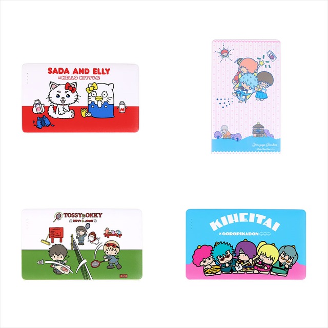 『銀魂×サンリオキャラクターズ』コラボグッズ「モバイルバッテリー（4種）」価格：各3,800円＋税（C）空知英秋／集英社・テレビ東京・電通・BNP・アニプレックス（C）'76, '82, '19 SANRIO APPR. NO.S594370