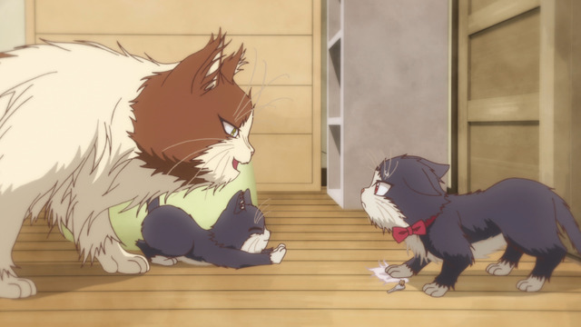 『同居人はひざ、時々、頭のうえ。』第6話先行カット（C）みなつき・二ツ家あす・COMICポラリス/ひざうえ製作委員会