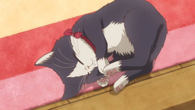 『同居人はひざ、時々、頭のうえ。』第6話先行カット（C）みなつき・二ツ家あす・COMICポラリス/ひざうえ製作委員会