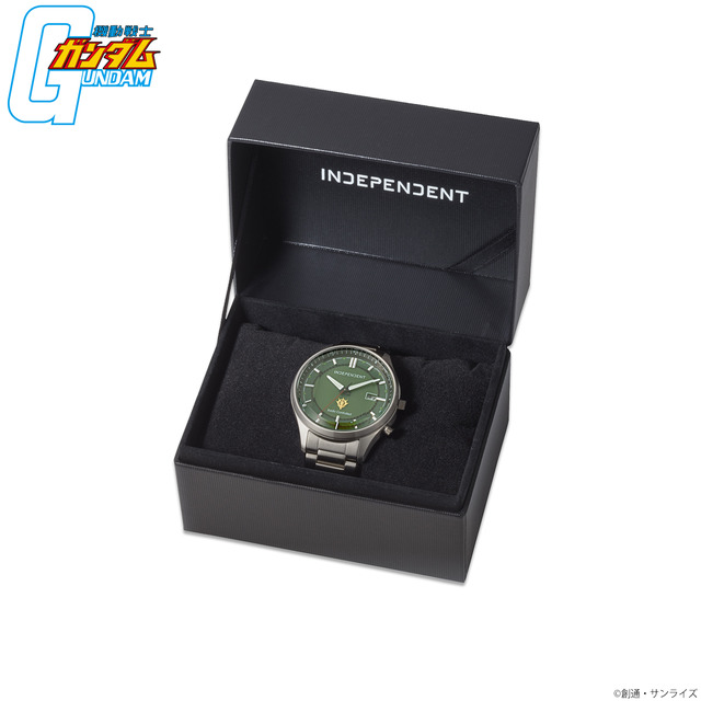 「機動戦士ガンダム × INDEPENDENT ジオン軍ウォッチ 40周年記念モデル」ジオンモデル　54,000円（税込）（C）創通・サンライズ