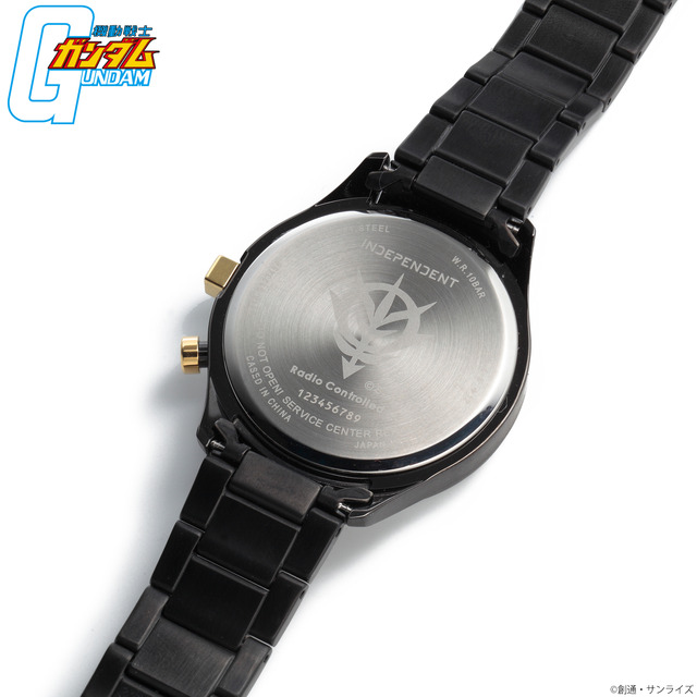 「機動戦士ガンダム × INDEPENDENT ジオン軍ウォッチ 40周年記念モデル」シャアモデル　54,000円（税込）（C）創通・サンライズ