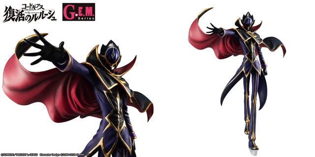 「G.E.M.シリーズ コードギアス　復活のルルーシュ ゼロ」15,984円（税込／送料・手数料別途）（C）SUNRISE／PROJECT L-GEASS　Character Design （C）2006-2018 CLAMP・ST