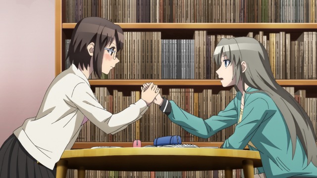 『魔法少女特殊戦あすか』第6話先行カット（C）深見真・刻夜セイゴ／SQUARE ENIX・「魔法少女特殊戦あすか」製作委員会