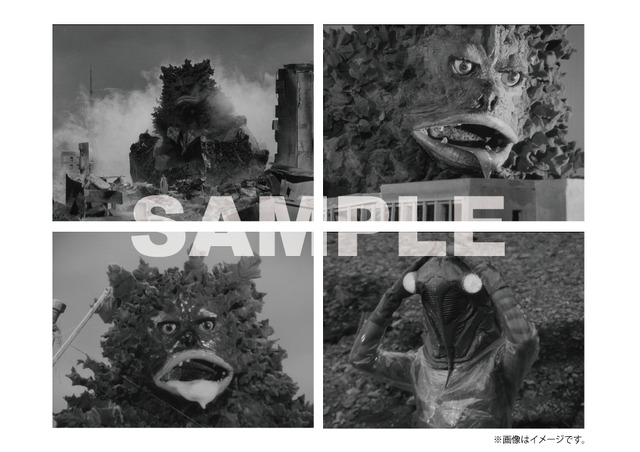 Amazon.co.jp特典「L判ビジュアルシート4枚セット」（C）TSUBURAYA PRODUCTIONS CO., LTD.