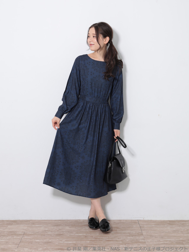 earth music＆ecology Japan Label ×「新テニスの王子様」王国パーティードレス 価格：1,0990円+税（C）許斐剛/集英社・NAS・新テニスの王子様プロジェクト