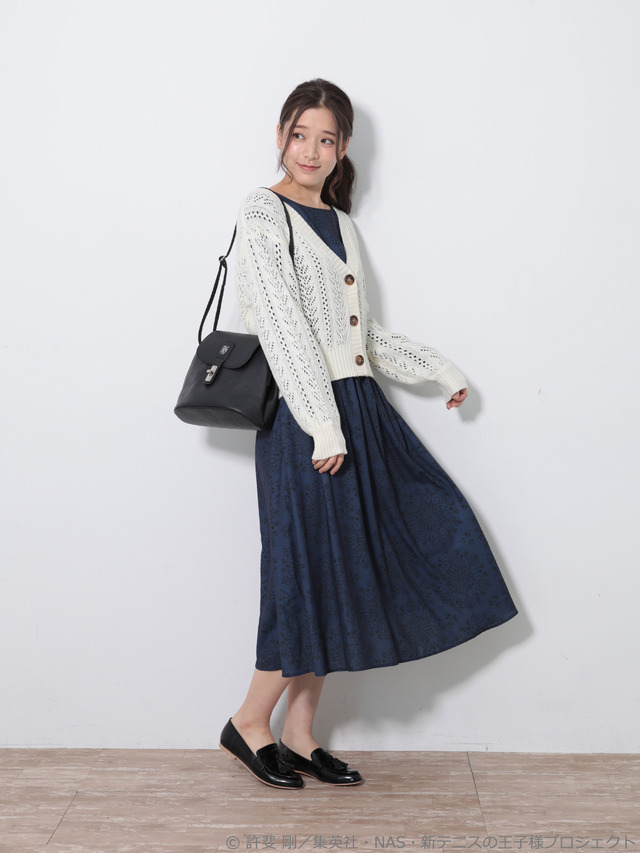 earth music＆ecology Japan Label ×「新テニスの王子様」王国パーティードレス 価格：1,0990円+税（C）許斐剛/集英社・NAS・新テニスの王子様プロジェクト