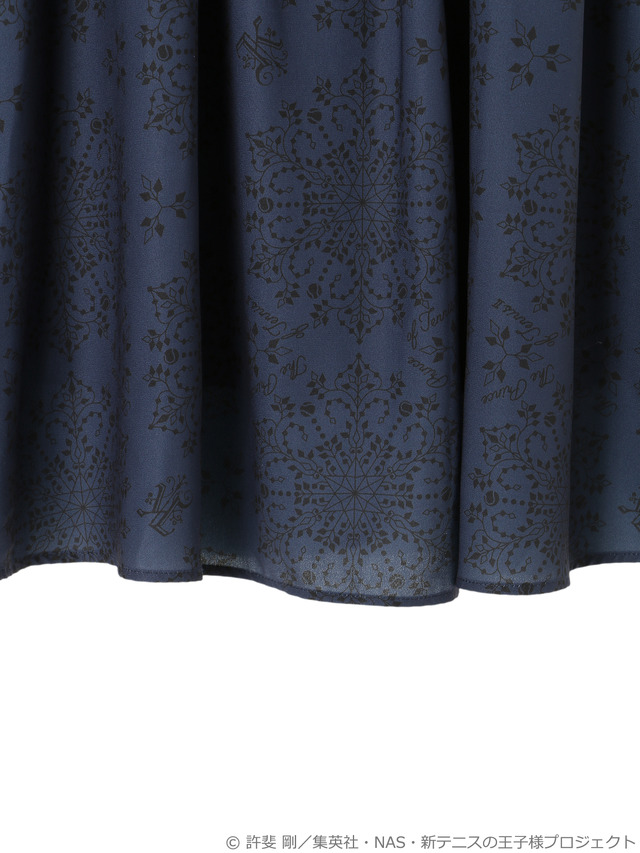 earth music＆ecology Japan Label ×「新テニスの王子様」王国パーティードレス 価格：1,0990円+税（C）許斐剛/集英社・NAS・新テニスの王子様プロジェクト