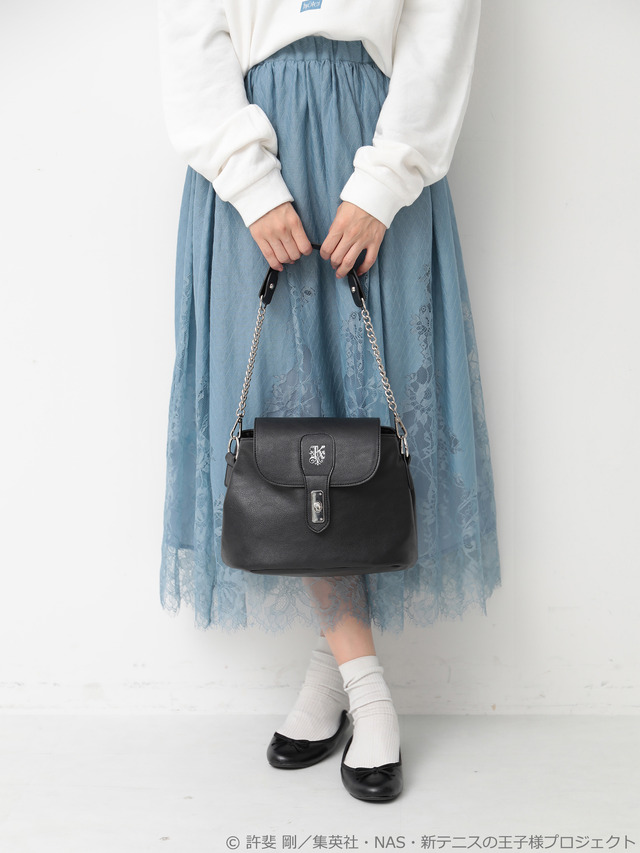 earth music＆ecology Japan Label ×「新テニスの王子様」王国パーティー2WAYバッグ 価格：6,390円+税（C）許斐剛/集英社・NAS・新テニスの王子様プロジェクト