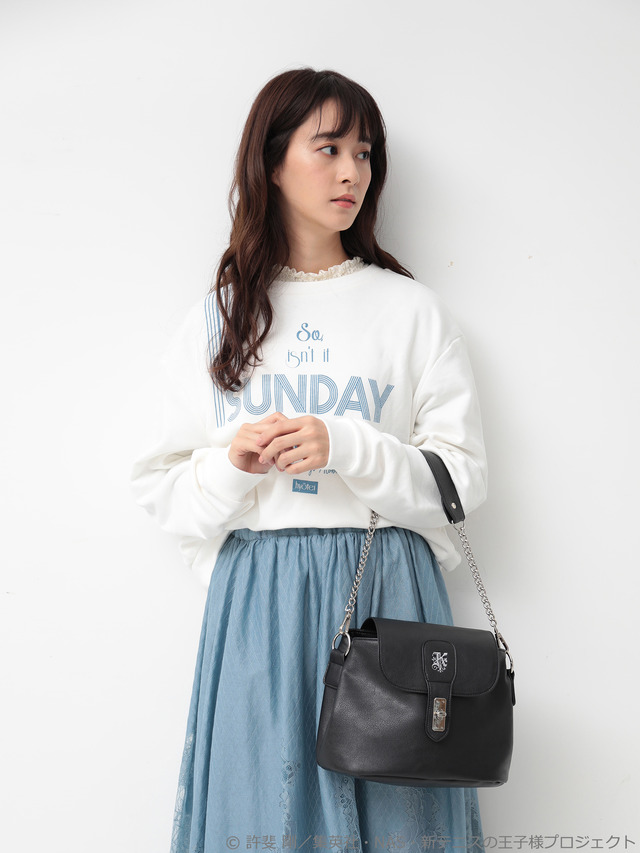 earth music＆ecology Japan Label ×「新テニスの王子様」王国パーティー2WAYバッグ 価格：6,390円+税（C）許斐剛/集英社・NAS・新テニスの王子様プロジェクト